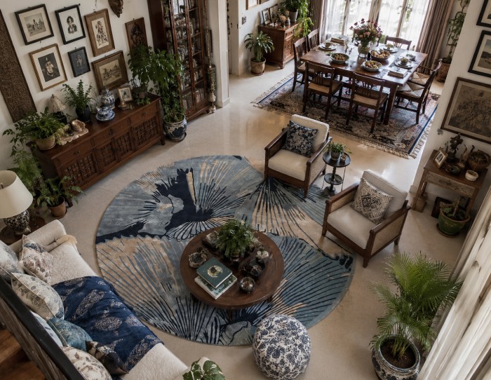 maximalist interior decor