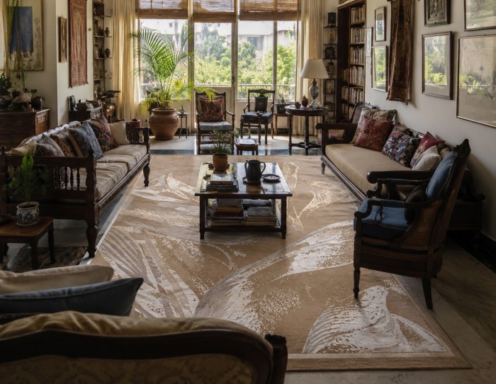maximalist rug and carpet decor