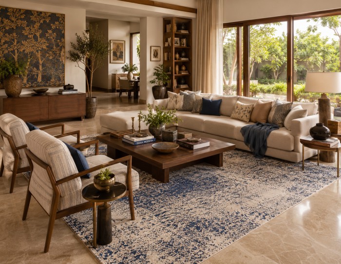 rug vastu color