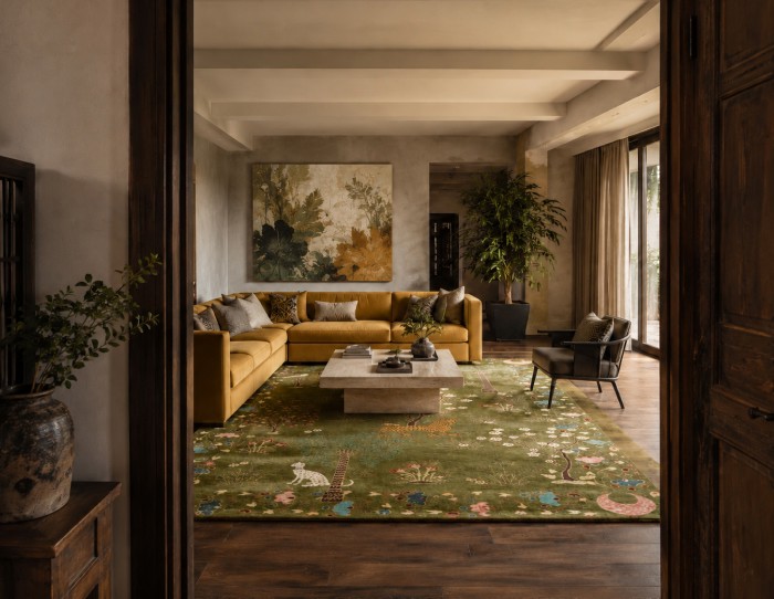couch-rug-placement