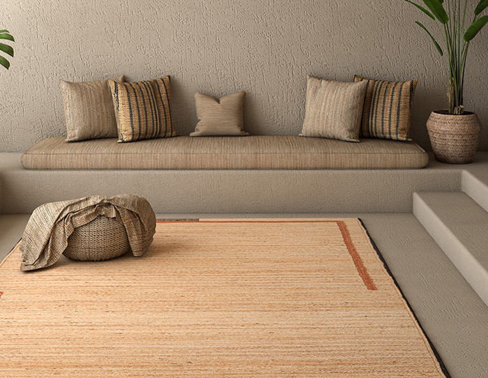 ラグ・カーペット 50s Traditional Hand-Knotted rug Geometric Traditional Hand-Knotted Vintage Rug 4x5 ft. Wool Carpet