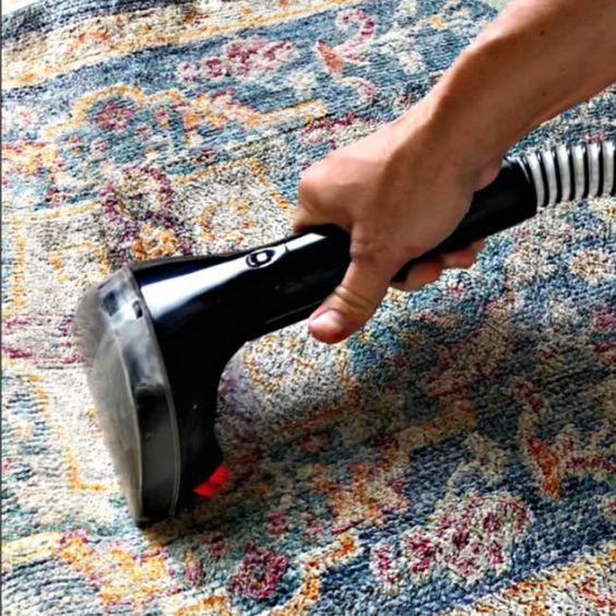 rug vacuuming