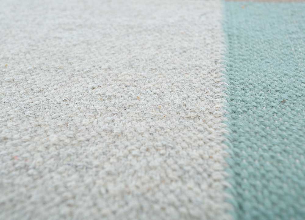 bedouin grey and black wool flat weaves Rug - CloseUp bedouin grey and black wool flat weaves Rug - CloseUp