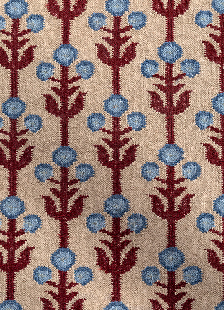 alhambra ivory wool flat weaves Rug - CloseUp alhambra ivory wool flat weaves Rug - CloseUp