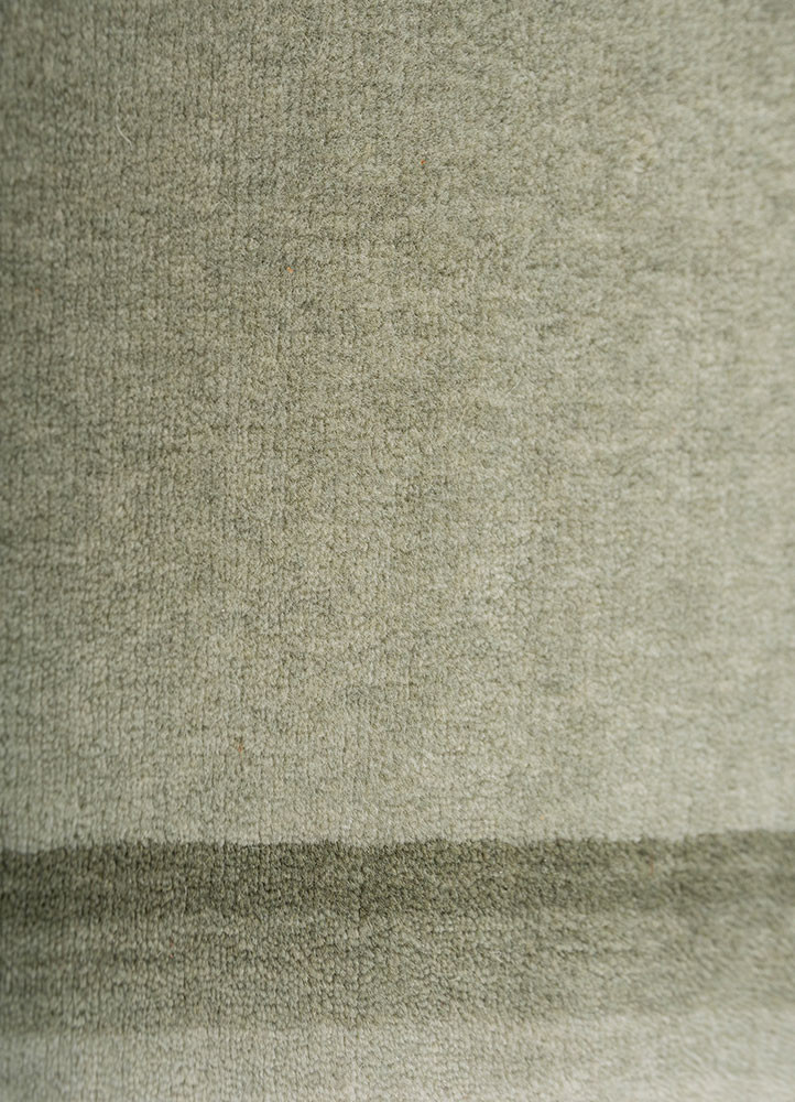 jean green wool hand loom Rug - CloseUp jean green wool hand loom Rug - CloseUp