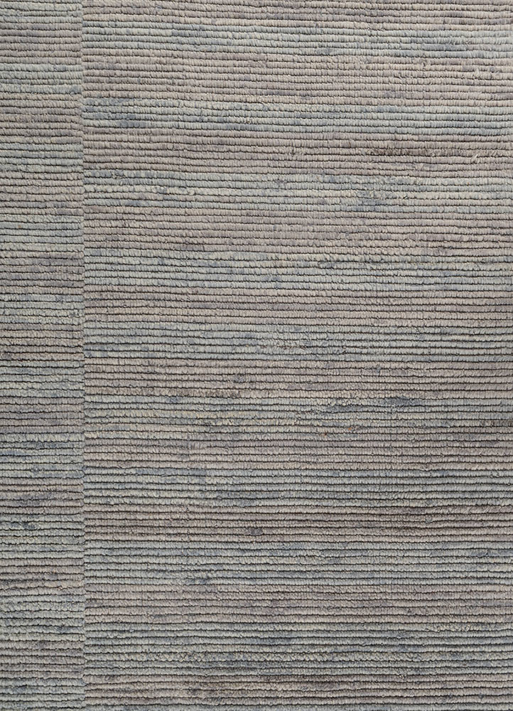 saga blue wool hand loom Rug - CloseUp saga blue wool hand loom Rug - CloseUp