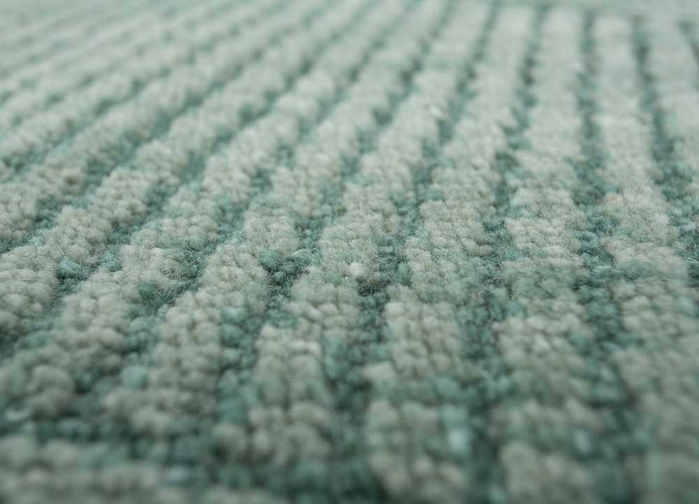 blythe blue wool hand knotted Rug - CloseUp blythe blue wool hand knotted Rug - CloseUp