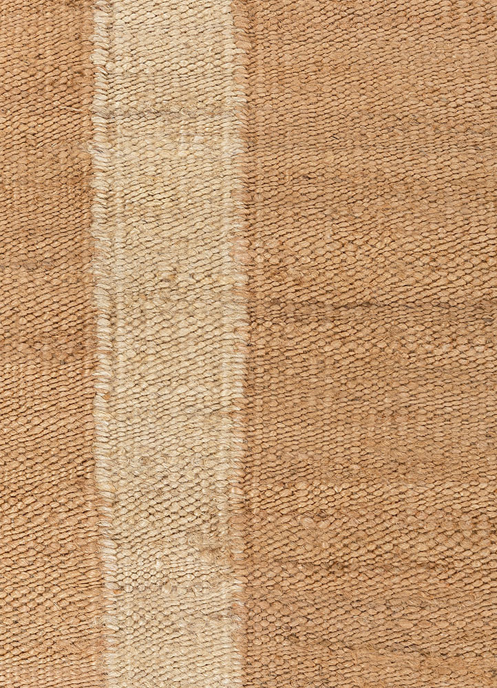 daaira beige and brown jute and hemp flat weaves Rug - CloseUp