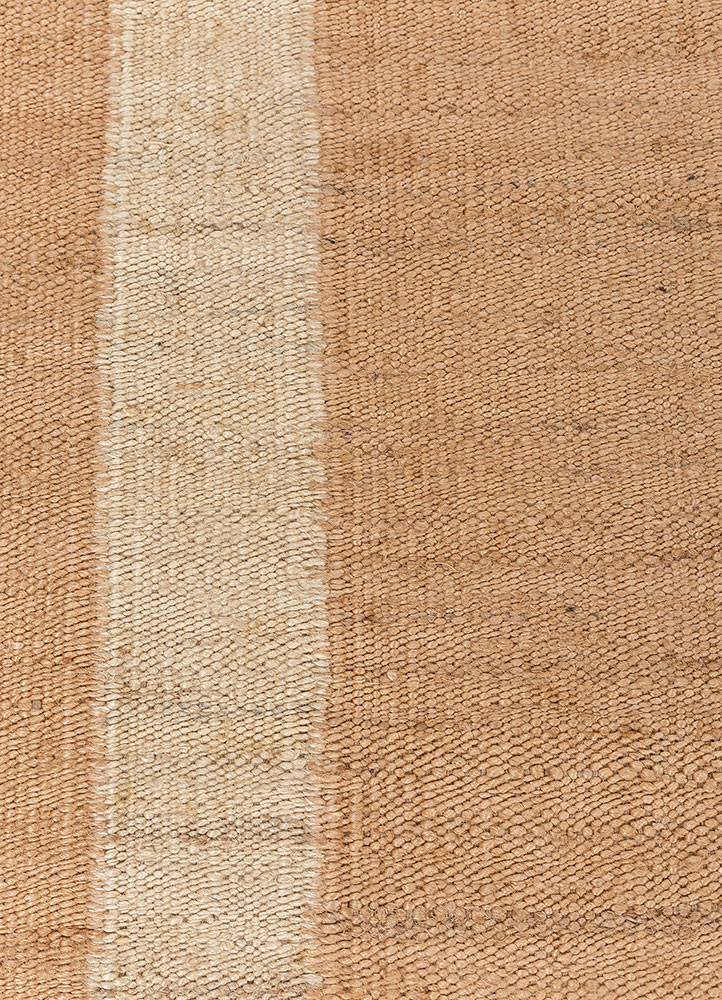 daaira beige and brown jute and hemp flat weaves Rug - CloseUp