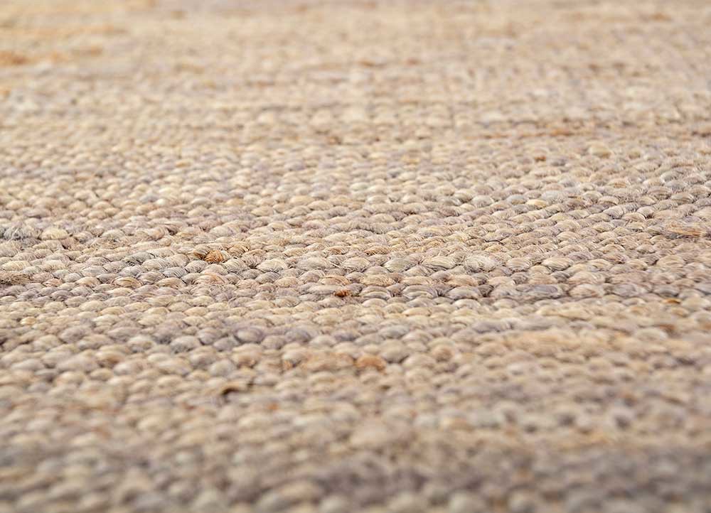 daaira grey and black jute and hemp flat weaves Rug - CloseUp daaira grey and black jute and hemp flat weaves Rug - CloseUp