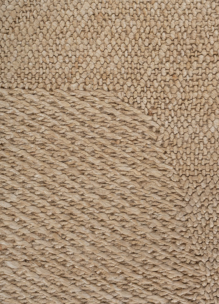 erbe ivory jute and hemp flat weaves Rug - CloseUp