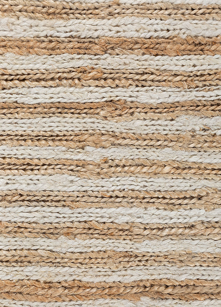 daaira beige and brown jute and hemp hand knotted Rug - CloseUp daaira beige and brown jute and hemp hand knotted Rug - CloseUp