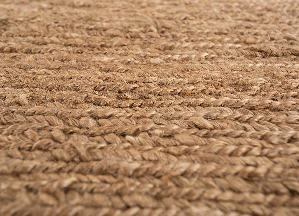 daaira beige and brown jute and hemp flat weaves Rug - CloseUp