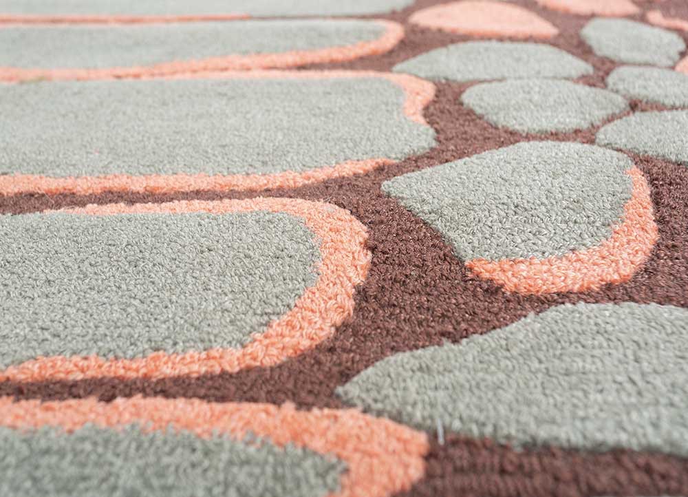 jaanwar blue pet hand tufted Rug - CloseUp jaanwar blue pet hand tufted Rug - CloseUp