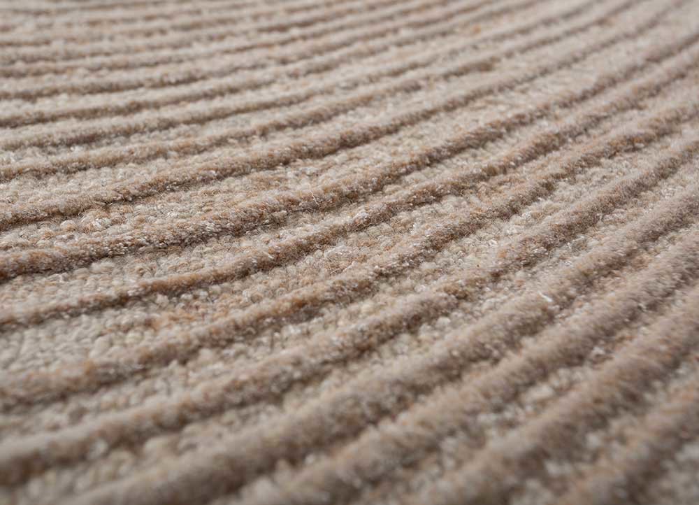 pathways beige and brown wool and viscose hand tufted Rug - CloseUp pathways beige and brown wool and viscose hand tufted Rug - CloseUp