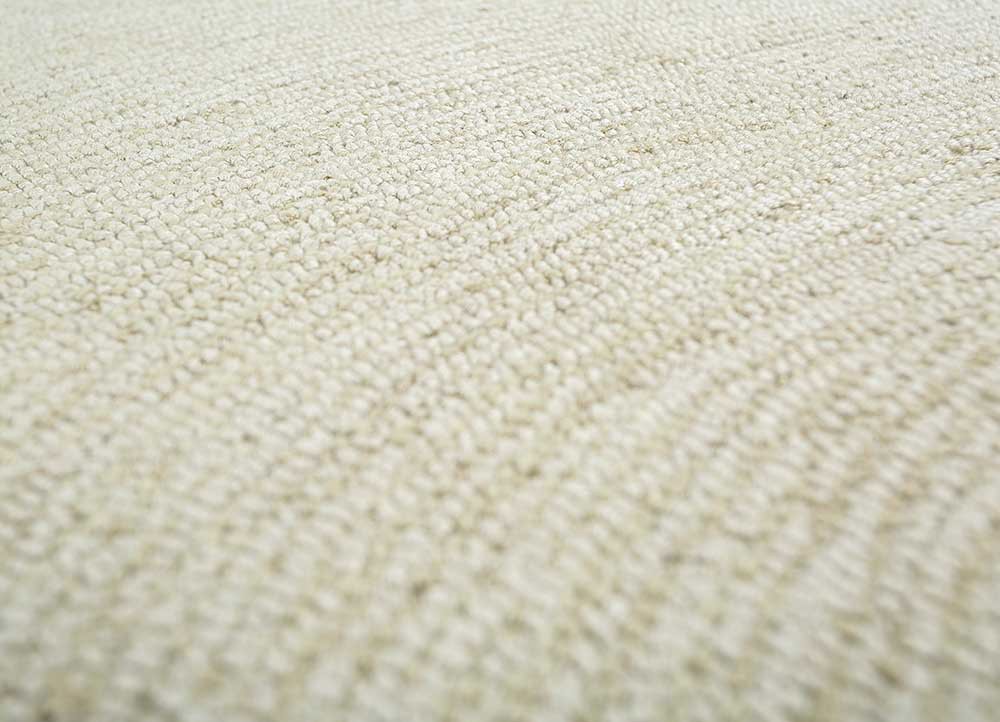 come around green wool and viscose hand tufted Rug - CloseUp