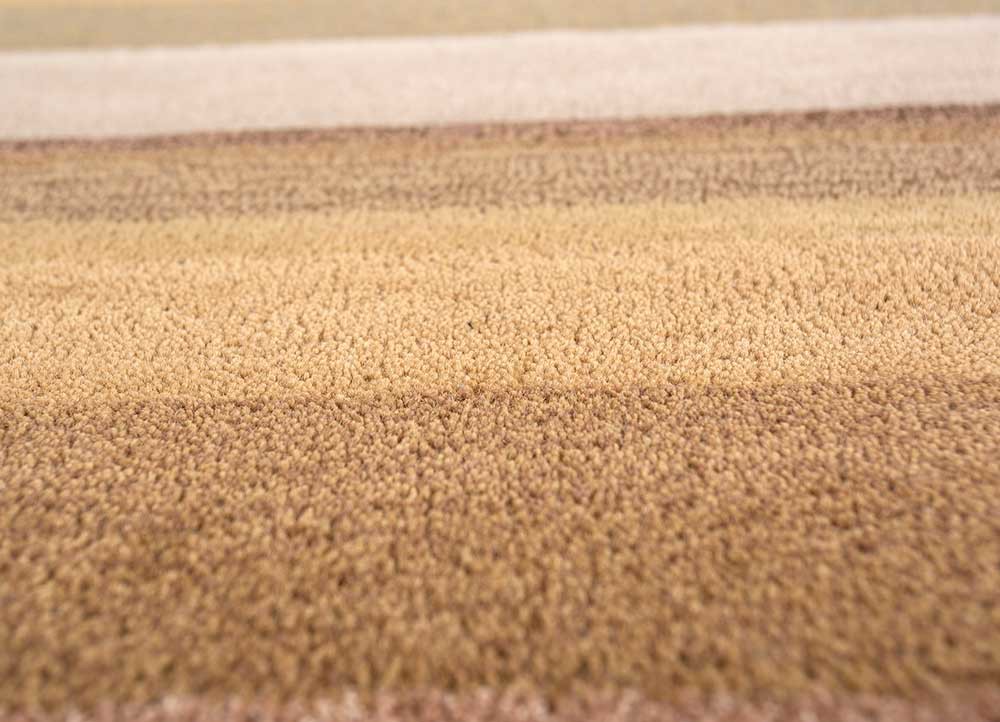 come around beige and brown wool and viscose hand tufted Rug - CloseUp come around beige and brown wool and viscose hand tufted Rug - CloseUp