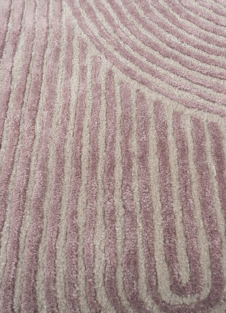 infini grey and black wool and viscose hand tufted Rug - CloseUp infini grey and black wool and viscose hand tufted Rug - CloseUp