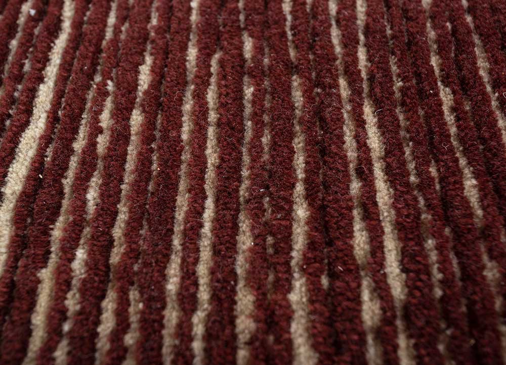 jaipur wunderkammer beige and brown wool and viscose hand tufted Rug - CloseUp jaipur wunderkammer beige and brown wool and viscose hand tufted Rug - CloseUp