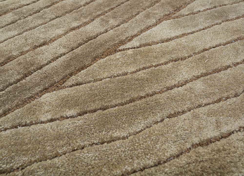 lucid green wool and viscose hand tufted Rug - CloseUp lucid green wool and viscose hand tufted Rug - CloseUp