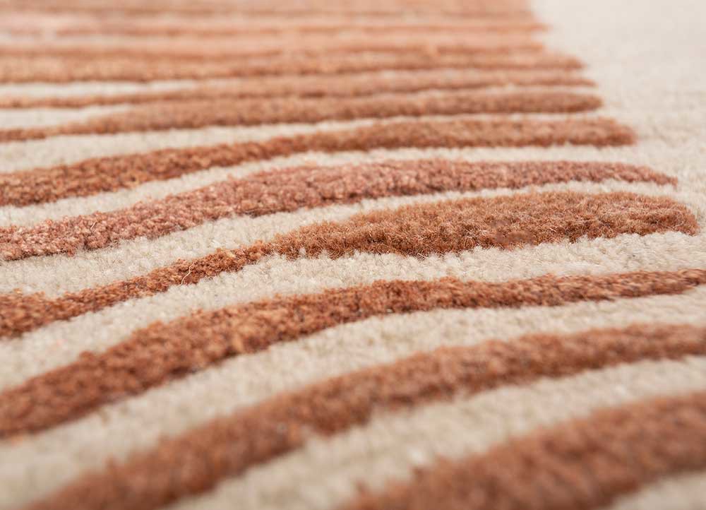 lucid ivory wool and viscose hand tufted Rug - CloseUp lucid ivory wool and viscose hand tufted Rug - CloseUp