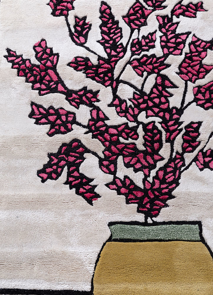 concoction multi wool and viscose hand tufted Rug - CloseUp concoction multi wool and viscose hand tufted Rug - CloseUp