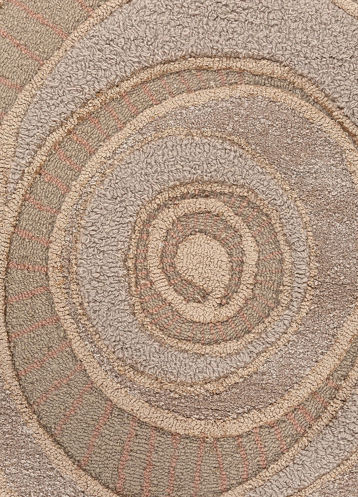 aurelia gold wool and viscose hand tufted Rug - CloseUp aurelia gold wool and viscose hand tufted Rug - CloseUp