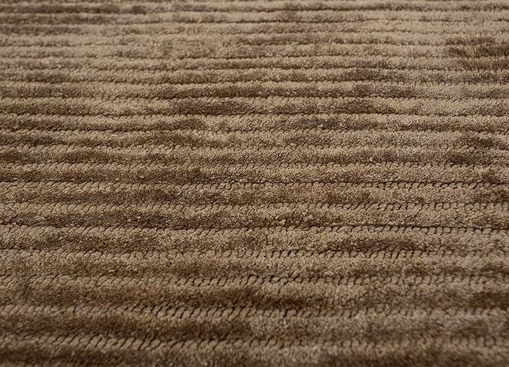come around beige and brown viscose hand tufted Rug - CloseUp come around beige and brown viscose hand tufted Rug - CloseUp