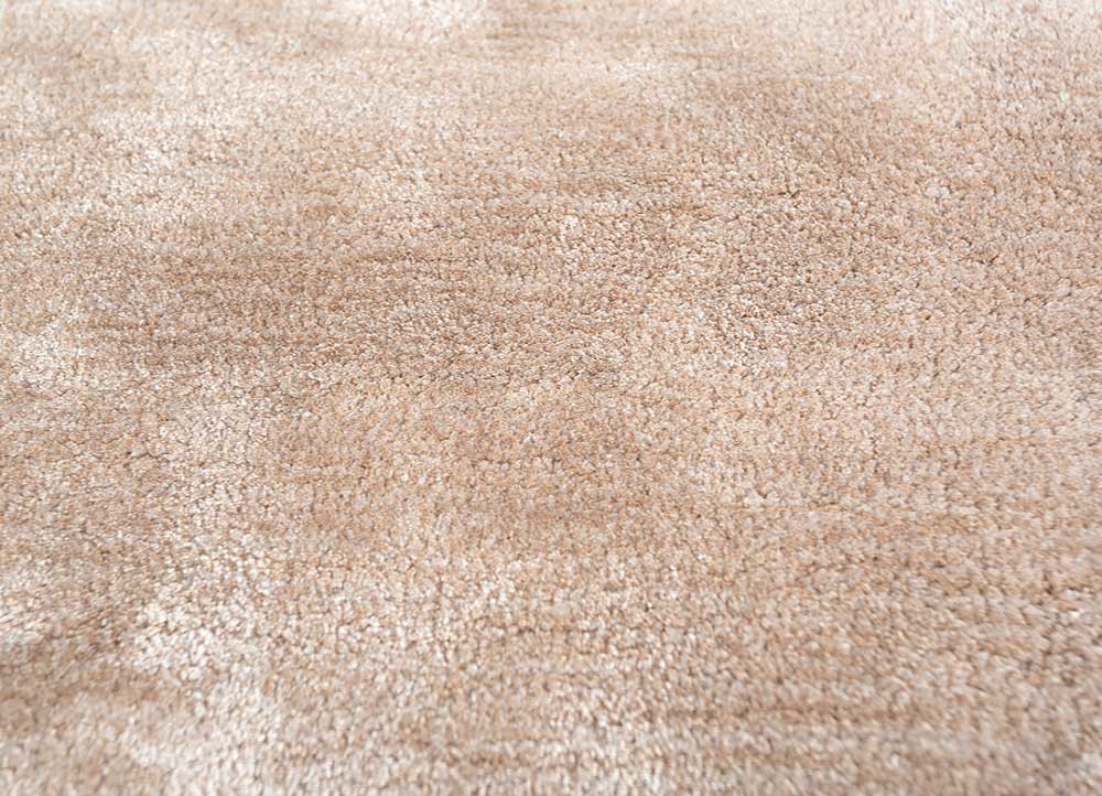 cera beige and brown viscose hand tufted Rug - CloseUp cera beige and brown viscose hand tufted Rug - CloseUp