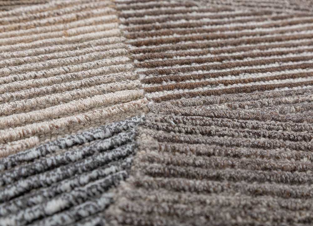 come around ivory wool and viscose hand tufted Rug - CloseUp come around ivory wool and viscose hand tufted Rug - CloseUp