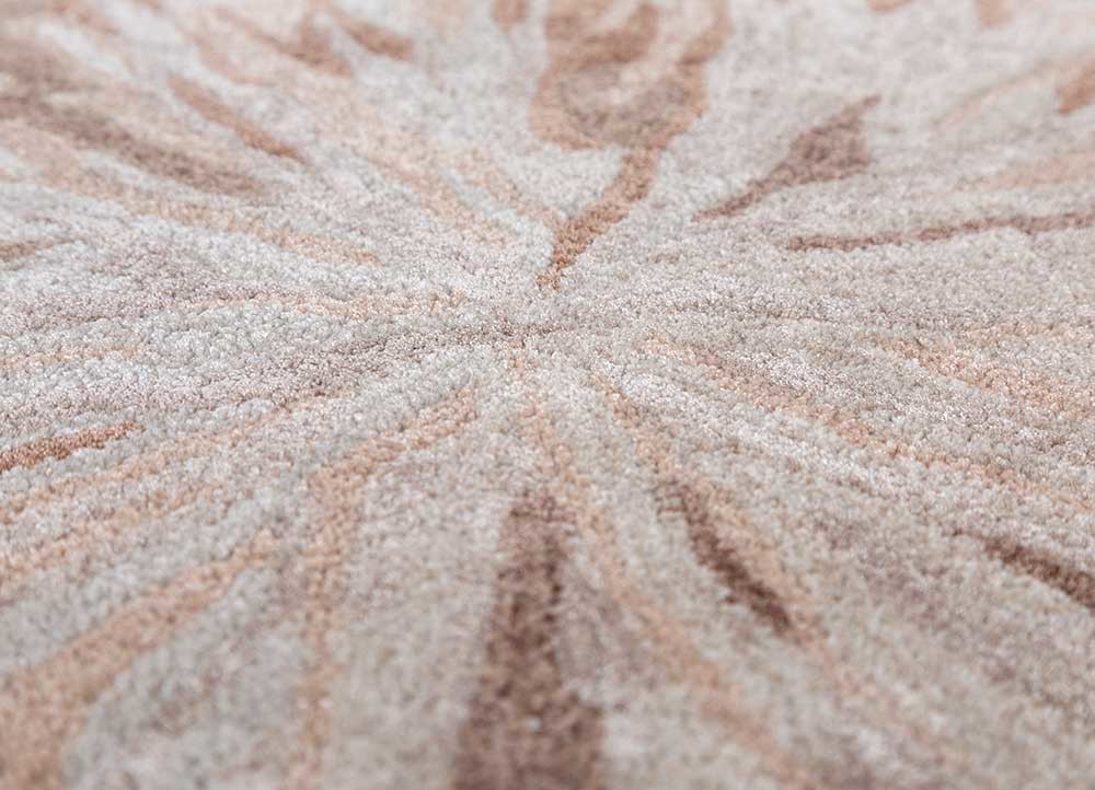 hacienda ivory wool and viscose hand tufted Rug - CloseUp hacienda ivory wool and viscose hand tufted Rug - CloseUp
