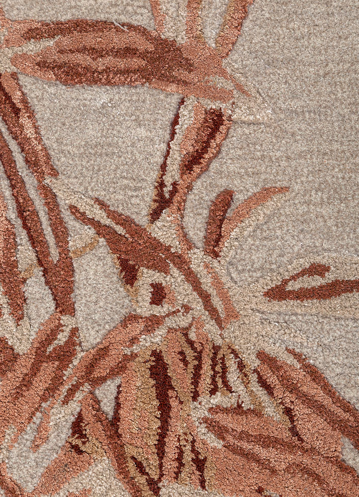 aurelia ivory wool and viscose hand tufted Rug - CloseUp aurelia ivory wool and viscose hand tufted Rug - CloseUp