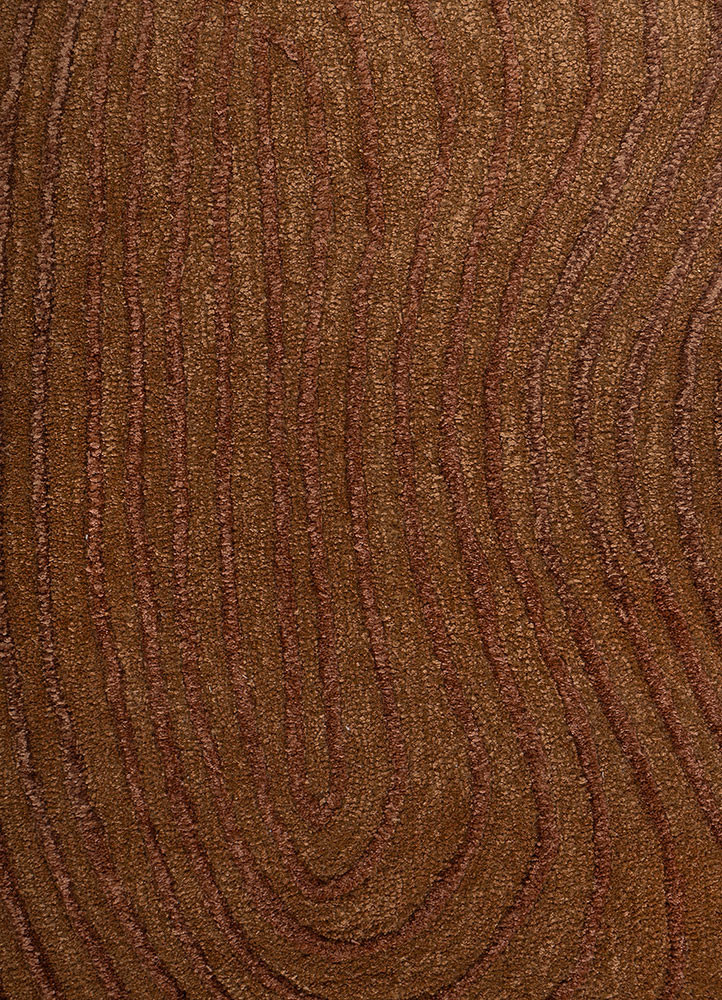 lucid red and orange wool and viscose hand tufted Rug - CloseUp lucid red and orange wool and viscose hand tufted Rug - CloseUp