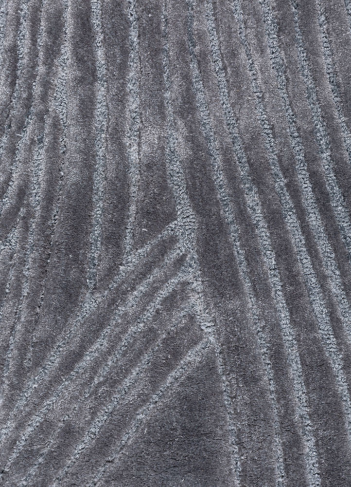 infini blue viscose hand tufted Rug - CloseUp infini blue viscose hand tufted Rug - CloseUp