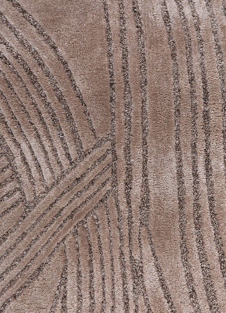 infini ivory viscose hand tufted Rug - CloseUp infini ivory viscose hand tufted Rug - CloseUp