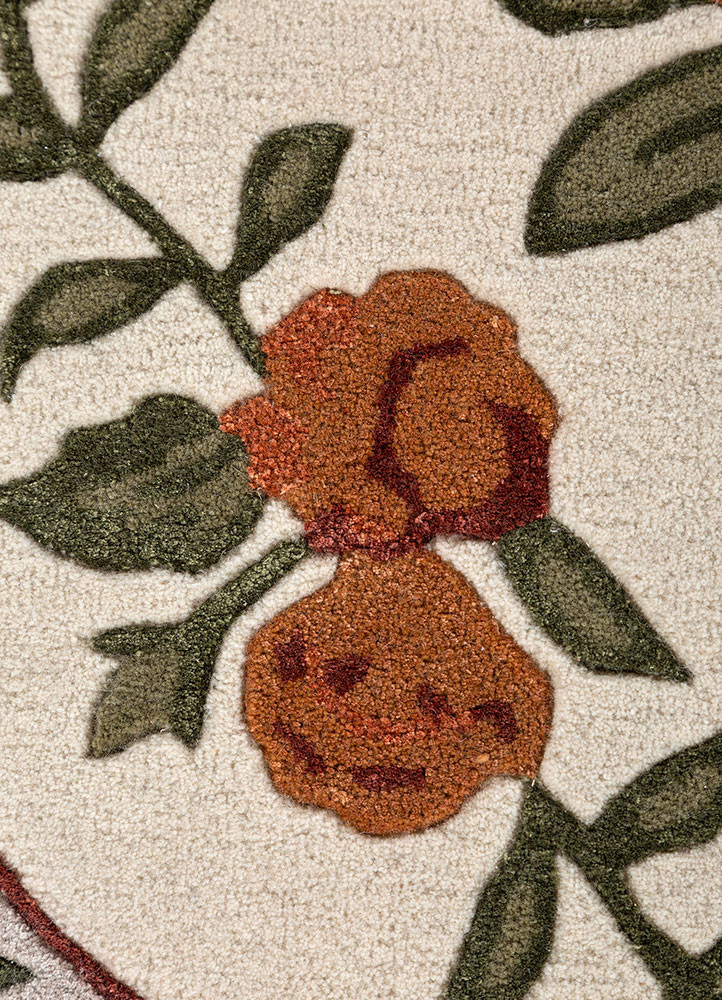 aurelia ivory wool and viscose hand tufted Rug - CloseUp aurelia ivory wool and viscose hand tufted Rug - CloseUp
