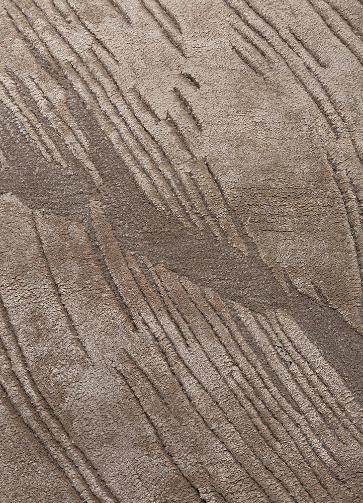 lucid ivory wool and viscose hand tufted Rug - CloseUp lucid ivory wool and viscose hand tufted Rug - CloseUp