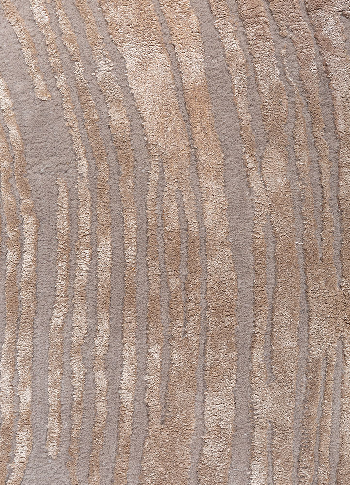 lucid ivory wool and viscose hand tufted Rug - CloseUp lucid ivory wool and viscose hand tufted Rug - CloseUp