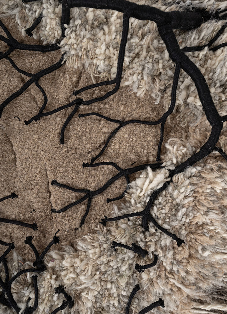diwar beige and brown wool and silk wall art WALL ART & TAPESTRY - CloseUp diwar beige and brown wool and silk wall art WALL ART & TAPESTRY - CloseUp