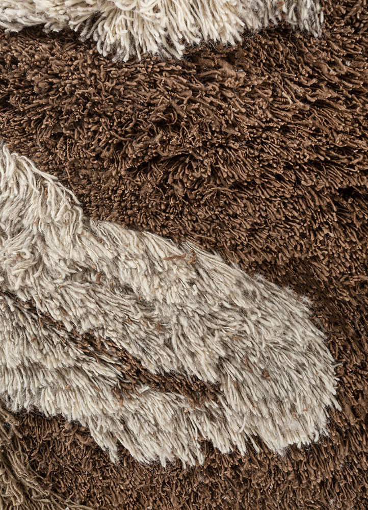 diwar beige and brown wool wall art WALL ART & TAPESTRY - CloseUp