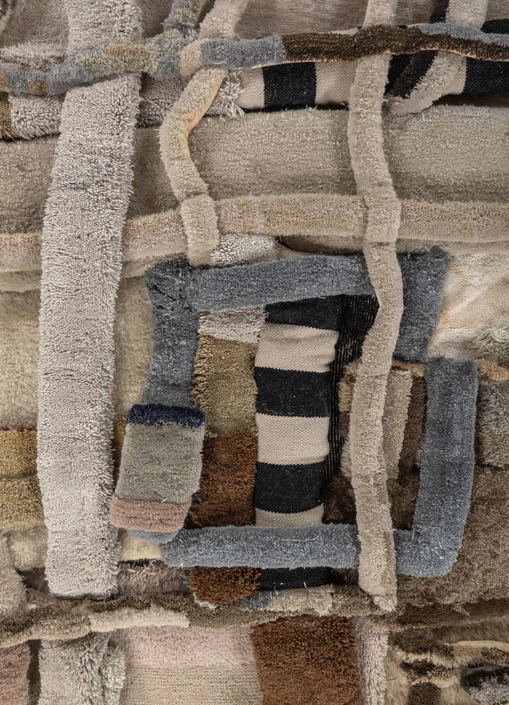 exposed spine ivory wool wall art WALL ART & TAPESTRY - CloseUp exposed spine ivory wool wall art WALL ART & TAPESTRY - CloseUp