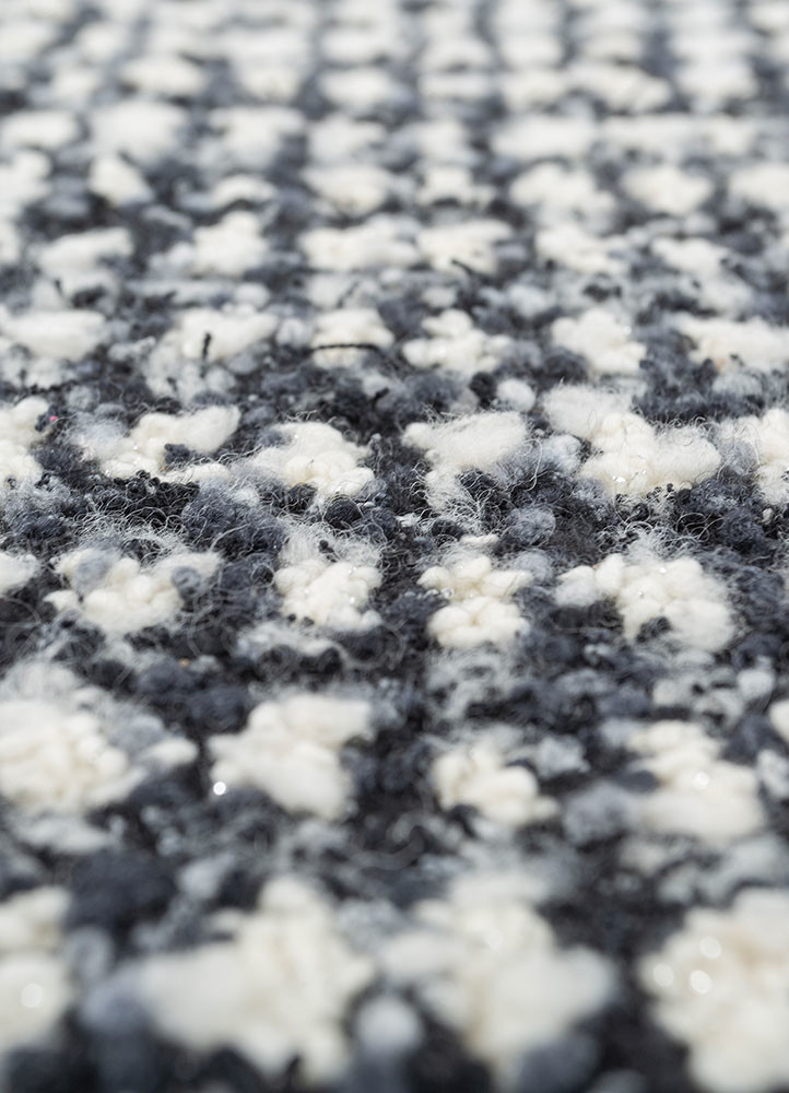 atelier blue wool flat weaves Rug - CloseUp atelier blue wool flat weaves Rug - CloseUp