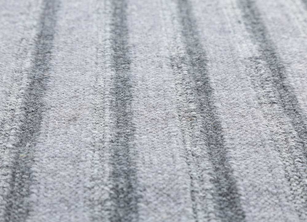 al fresco grey and black polyester flat weaves Rug - CloseUp al fresco grey and black polyester flat weaves Rug - CloseUp