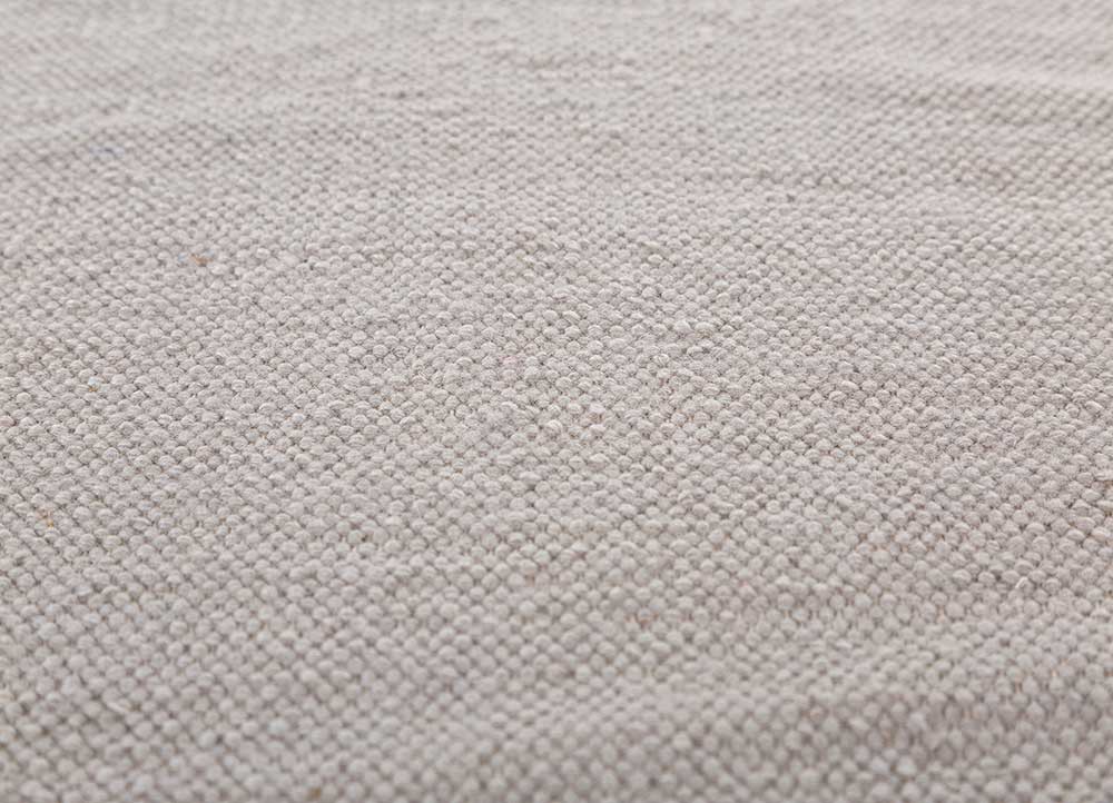 alhambra grey and black wool flat weaves Rug - CloseUp alhambra grey and black wool flat weaves Rug - CloseUp