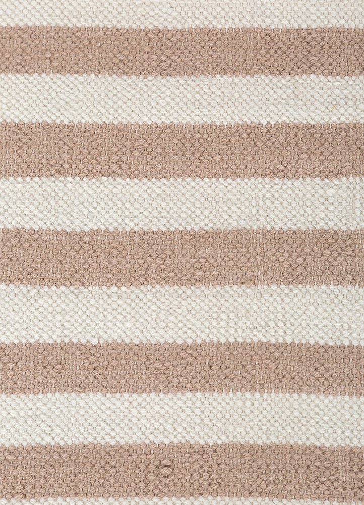 alhambra red and orange wool flat weaves Rug - CloseUp