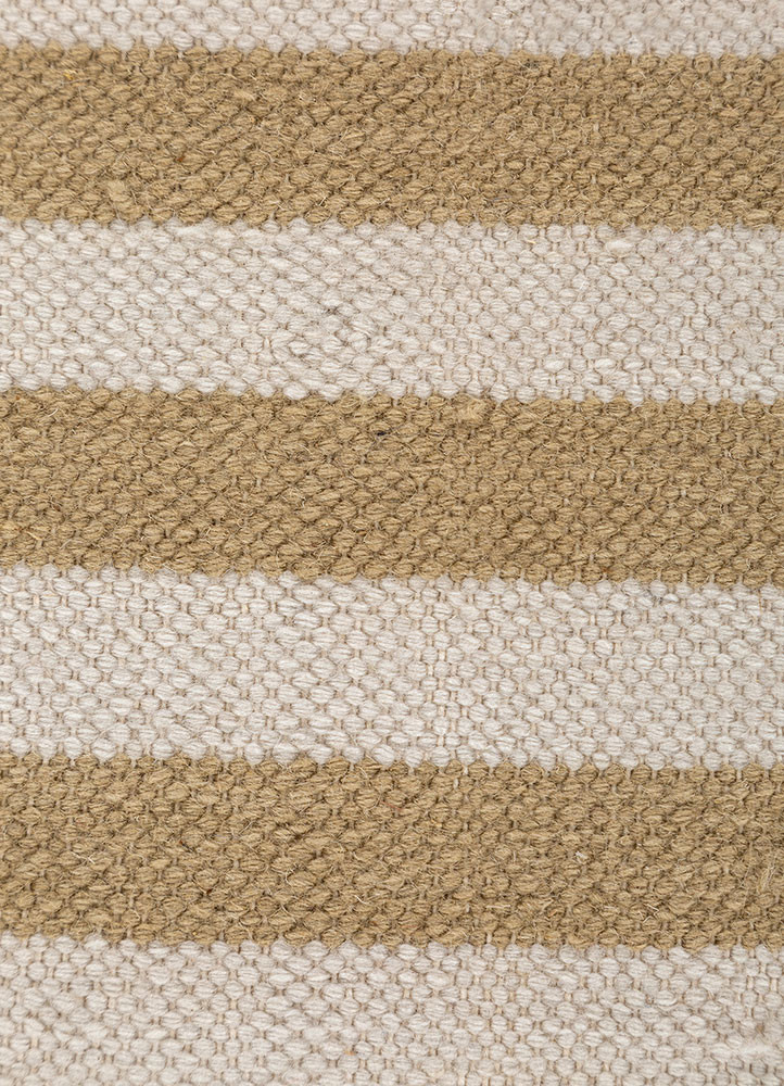 alhambra gold wool flat weaves Rug - CloseUp