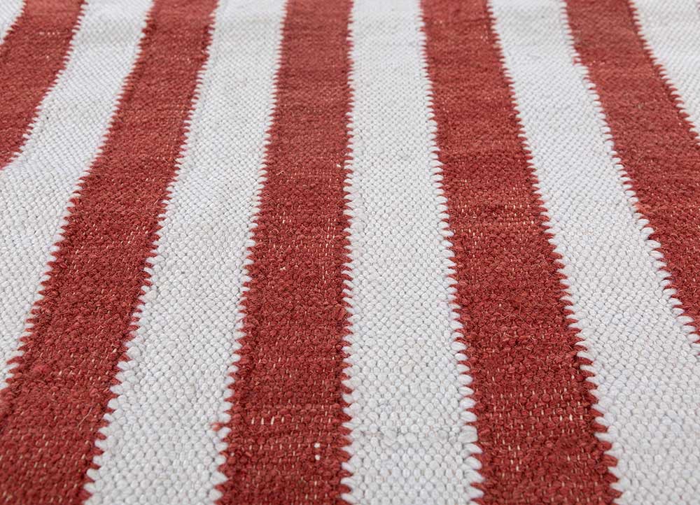 alhambra ivory wool flat weaves Rug - CloseUp