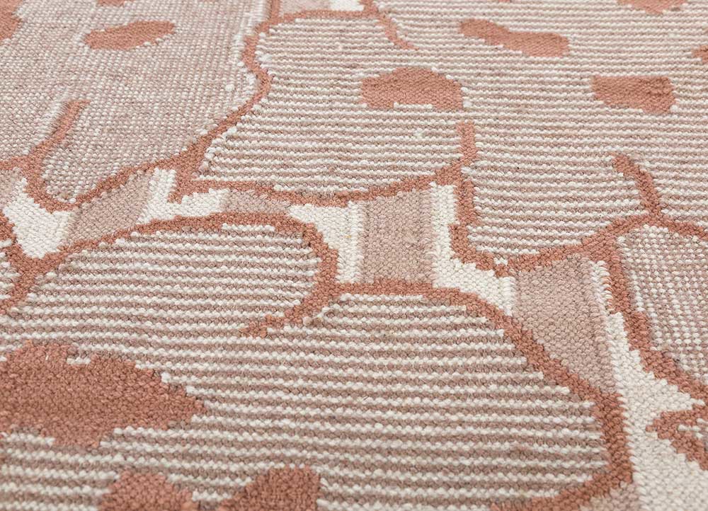 alhambra ivory wool flat weaves Rug - CloseUp alhambra ivory wool flat weaves Rug - CloseUp