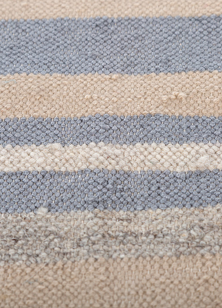 indusbar ivory wool flat weaves Rug - CloseUp indusbar ivory wool flat weaves Rug - CloseUp