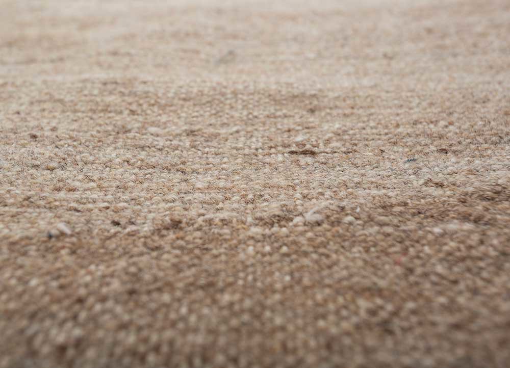 abrash ivory wool and viscose flat weaves Rug - CloseUp abrash ivory wool and viscose flat weaves Rug - CloseUp